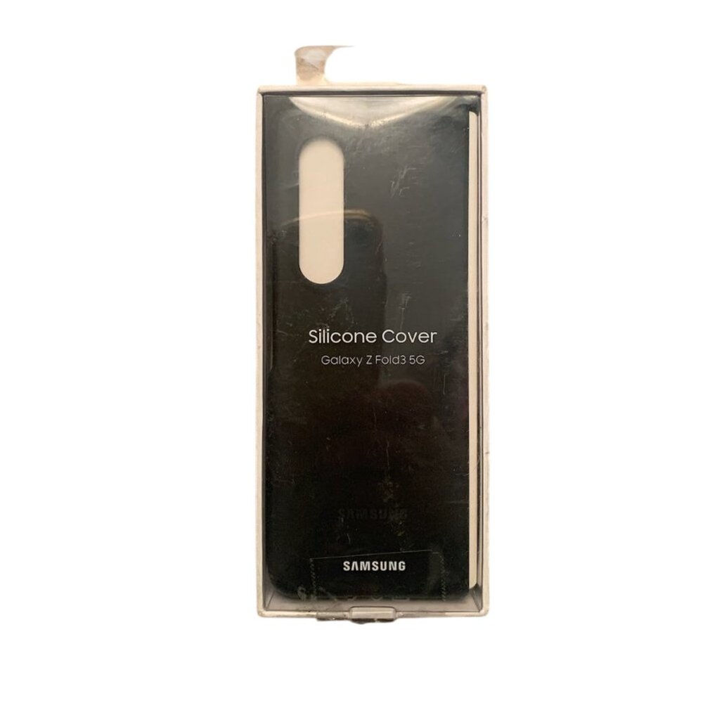 NWT SAMSUNG GALAXY Z FOLD3 5G SILICONE‎ COVER MATTE BLACK
